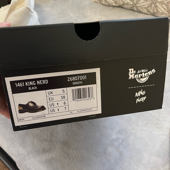 COPY - Dr. Martens Black King Nerd Edition 1461 Oxfords - Picture 8 of 8